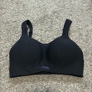 Panache Sport 7341 Wireless Sports Bra Black 30DD